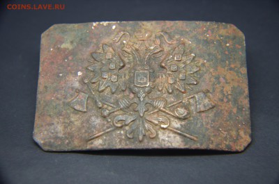 Мундирная пряжка "Орел на топорах" - 1234