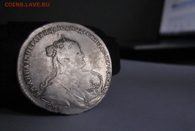 Полтина 1738 г. (СПБ) - Портрет работы Т. Лефкена - IMG_0633_cr