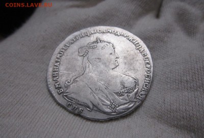 Полтина 1738 г. (СПБ) - Портрет работы Т. Лефкена - IMG_0594_cr