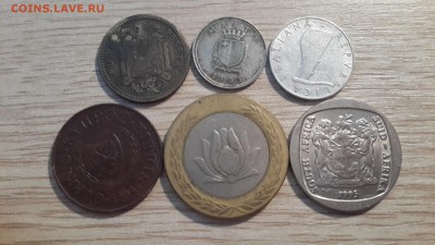 Иностранные монеты из оборота на аналогичное... - 20170506_084440
