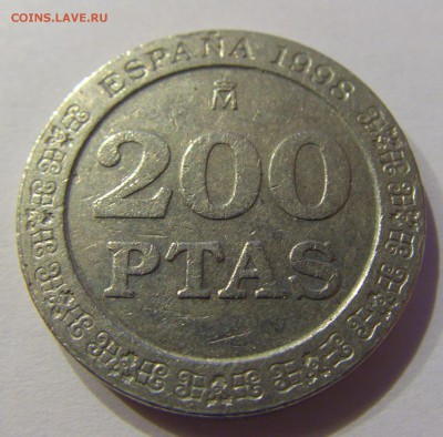 200 песет 1998 Хуан Карлос №1 Испания 12.05.2017 22:00 МСК - CIMG7775.JPG