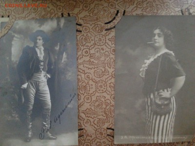 Фото открытки артистов 1915-1928 г - RmrLc5yOZuI