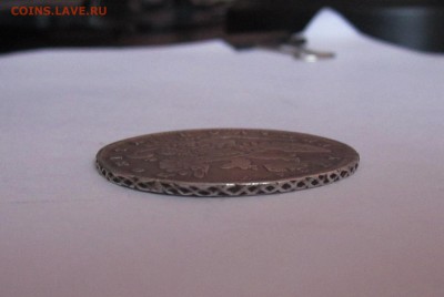 Полтина 1737 г. Портрет работы Л. Дмитриева - IMG_4254_cr