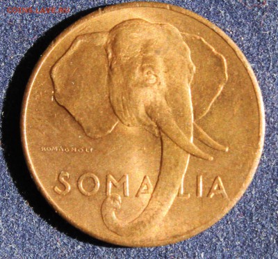С 1 руб. ИТАЛЬЯНСКОЕ СОМАЛИ 1с 1950г.СЛОН UNC до 12.05 - IMG_6402.JPG