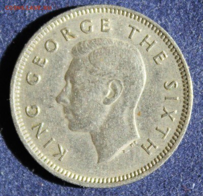 С 1 руб. НОВАЯ ЗЕЛАНДИЯ 6 пенсов 1952г. ПТИЧКА до 12.05 в 22 - IMG_6412.JPG