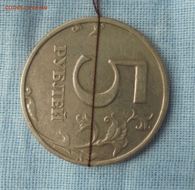 5 рублей 1998сп, скажите, это 90 градусов? - DSC00780.JPG