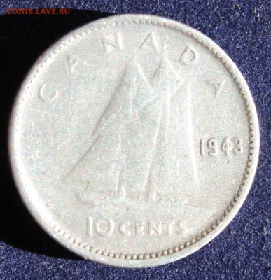 С 1 руб. КАНАДА 10с  1943г. ГЕОРГ-VI  до 13.05 в 22-00 - IMG_6497.JPG