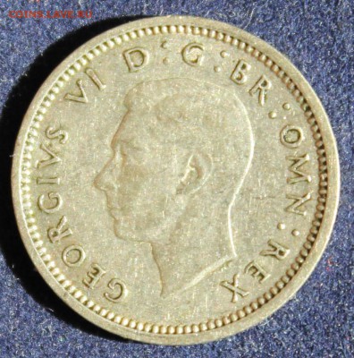С 1 руб. БРИТАНИЯ  3 пенса 1940г. ГЕОРГ-VI  до 13.05 в 22-00 - IMG_6379.JPG