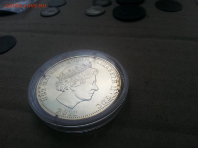Тристан-да-Кунья 1 крона Свадьба 2011 UNC до 22 10.05.17 - 20170507_144242