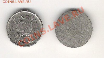 10 рублей(желтые) раскол и еще монета иностранная непрочекан - 1 002