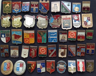 Знаки гербы по фиксу 6 и 10 руб - image