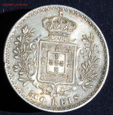 С 1 РУБ. ПОРТУГАЛИЯ 500 рейс 1891г. В КОЛЛЕКЦИЮ!  до 14.05. - IMG_6335.JPG