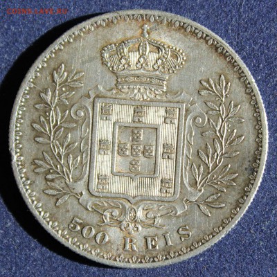 С 1 РУБ. ПОРТУГАЛИЯ 500 рейс 1891г. В КОЛЛЕКЦИЮ!  до 14.05. - IMG_6333.JPG