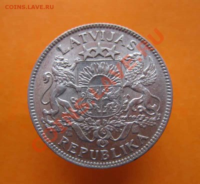 Латвия 1 Лат 1924г. (Ag) до 16.02.11г. в 21-00 по МСК - 6s