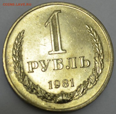 1 рубль 1981г.  до 10.05.17г. в 22:00 по МСК - DSC_0002.JPG