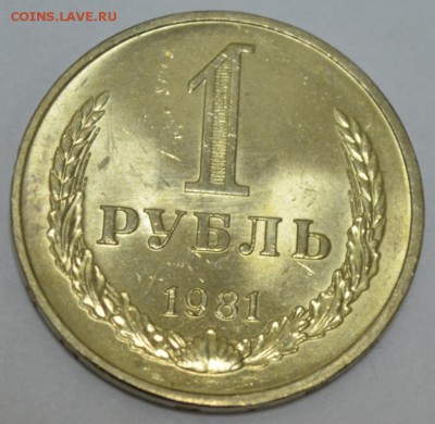 1 рубль 1981г.  до 10.05.17г. в 22:00 по МСК - DSC_0001.JPG