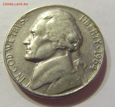 5 центов 1964 D США 12.05.17 22:00 МСК - CIMG1241.JPG