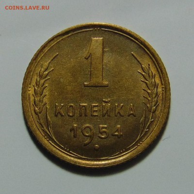 1 копейка 1954,штемпельная.До 11.05.17 в 22.00 мск - DSC09981.JPG