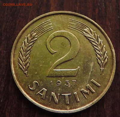 Латвия 2 сантима 1937 - DSCN3201.JPG