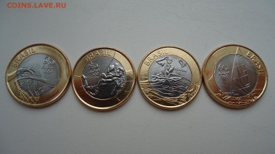 БРАЗИЛИЯ НАБОР 4шт* 1 РЕАЛ 2015 ОЛИМПИАДА В РИО 2-й ВЫПУСК - DSC04120.JPG