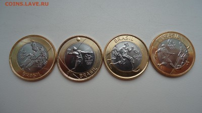 БРАЗИЛИЯ НАБОР 4шт* 1 РЕАЛ 2015 ОЛИМПИАДА В РИО 3-й ВЫПУСК - DSC04122.JPG
