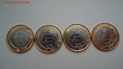 БРАЗИЛИЯ НАБОР 4шт* 1 РЕАЛ 2015 ОЛИМПИАДА В РИО 3-й ВЫПУСК - DSC04121.JPG