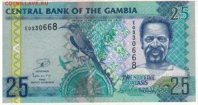 Гамбия 25 даласи 2013 до 15.05.2017 в 22.00мск (В578) - 1-гам25а