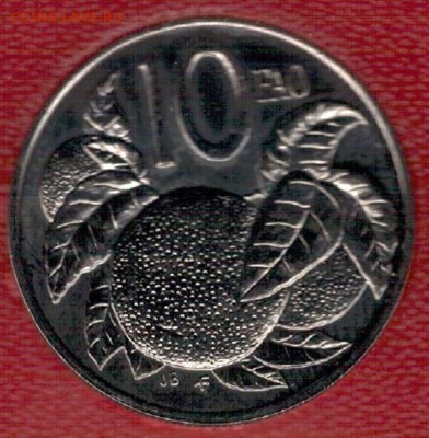 О-ва Кука 10 центов 1979 ФАО до 15.05.2017 в 22.00мск (Д919) - 4-кук10а