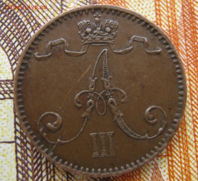Царская ФИНЛЯНДИЯ 1 пенни 1893. Александр III. 16.05.2017. - 029.JPG