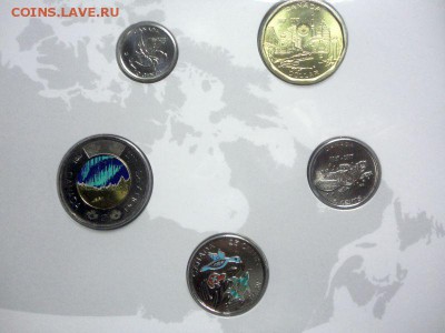 Новинка Набор монет Канада, цветная эмаль - DSC03204.JPG