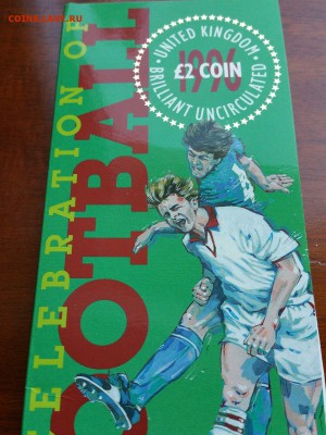 Великобритания 2 фунт 1996 Чемпионат Европы по Футболу BUNC - фs-l1600 %25284%2529