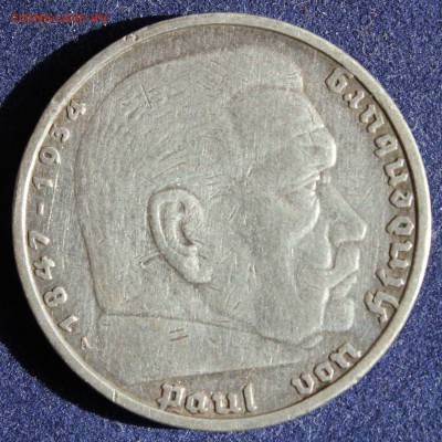 С 1 РУБ. III-Й РЕЙХ 5 марк 1935г.  до 17.05 в 22-00 - IMG_6108.JPG