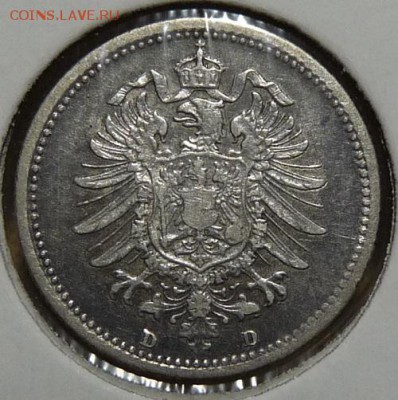 Германия, 20 пф. 1876 D, до 22.00 17.05. - P1170381.JPG