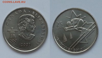 25 центов Канады Горные лыжи - 18.05.17 22:00:00 мск - лыжи