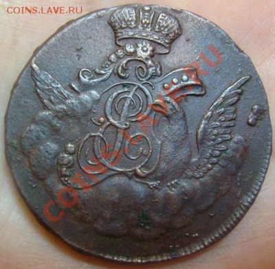 одна коп. облачная 1756г. На оценку - облачная реверс.JPG