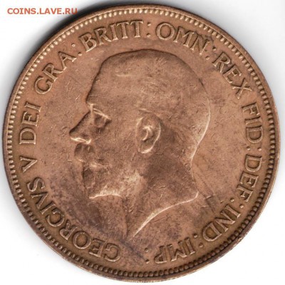 Великобритания 1 пенни 1936 г. до 24.00 18.05.17 г. - 002