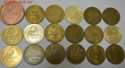 5 копеек 1924-57г. 18шт. комплект до 13.05.17г. в 22:00 МСК - DSC_0003.JPG