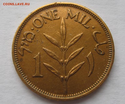ПАЛЕСТИНА (Британский мандат) 1 мил 1942. - 123.JPG