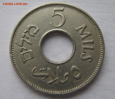 ПАЛЕСТИНА (Британский мандат) 5 милс 1939. ХОРОШАЯ. 18.05. - 126.JPG