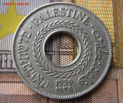 ПАЛЕСТИНА (Британский мандат) 5 милс 1939. ХОРОШАЯ. 18.05. - 129.JPG
