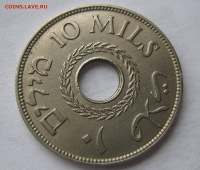 ПАЛЕСТИНА (Британский мандат) 10 милс 1935. ОТЛИЧНАЯ.18.05. - 135.JPG