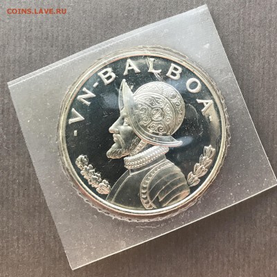 Панама, KM# 27, Бальбоа, пруф, 1973 г. - IMG_1599.JPG