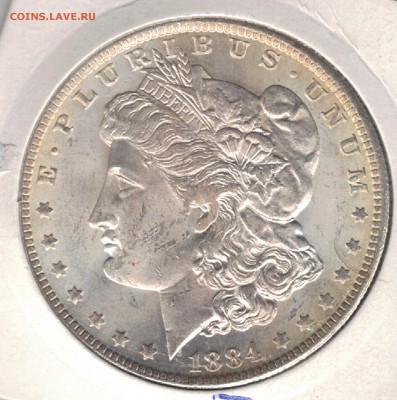 Ag США 1$ 1884О ДО 18.05.2017 В 22.00МСК (Д813) - 5-сша1884