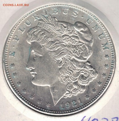 Ag США 1$ 1921D ДО 18.05.2017 В 22.00МСК (Д874) - 5-сша1921