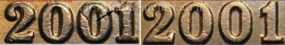 2 рубля 2001 года Гагарин без букв монетного двора с 200 руб - 211221111