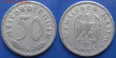 Германия 50 пфеннигов 1935 A: до 19-05-17 в 22:00 - Германия 50 пфеннигов 1935 A     6283
