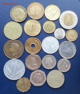 Иностранные монеты по 15 руб ФИКС - 27.04.17 22:00:00 мск - по 20