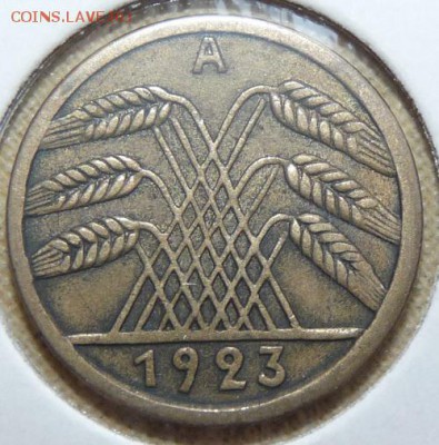 5 рентенпфен. 1923 А, Веймар. республика, до 22.00 18.05. - P1160763.JPG