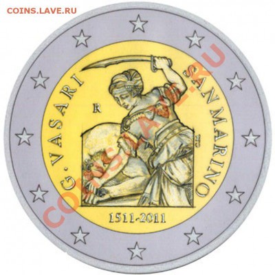 Юбилейные и памятные 2 евро 2011 - ... гг - Сан-Марино-2011