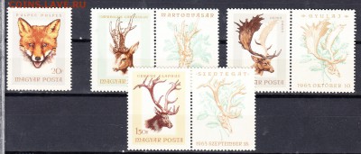 Венгрия 1966 фауна - 32г